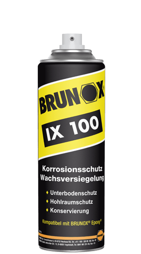 BRUNOX IX100, soluție de etanșare anticorozivă pentru protejarea produselor din medii umede, saline, alcaline