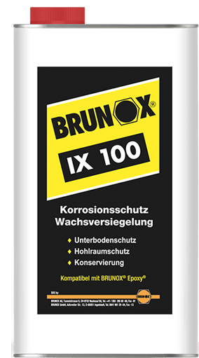 BRUNOX IX100, soluție de etanșare anticorozivă pentru protejarea produselor din medii umede, saline, alcaline
