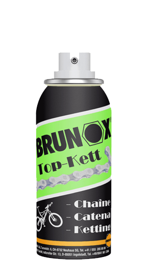 BRUNOX Top-Kett lubrifiant pentru toate anotimpurile, dezvoltat special pentru lanțurile bicicletelor și motocicletelor