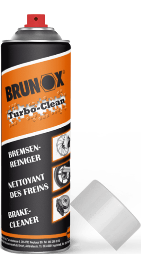 BRUNOX Turbo-Clean, agent de degresare și curățare a componentelor, în special a discurilor de frână
