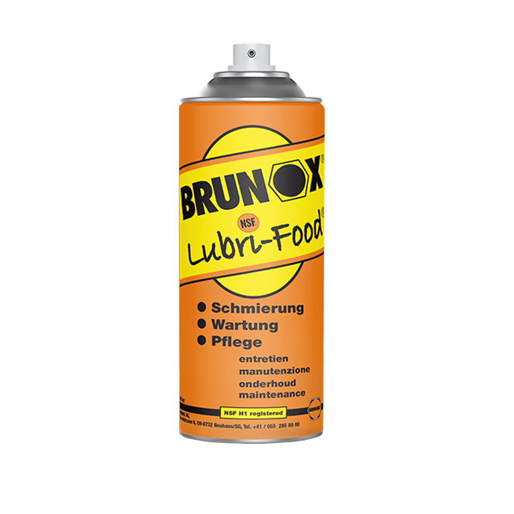 Brunox Lubri-Food, soluție și spray multifuncțional, anticoroziv